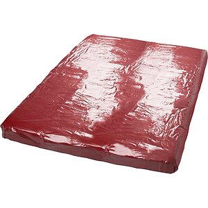 Vinyl Bed Sheet Red pe SexLab