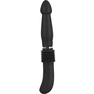 Vibrator Anal Push It Rechargeable Negru pe SexLab