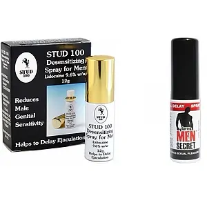 Pachet Spray Ejaculare Precoce Men Secret + Spray Stud 100 Original pe SexLab