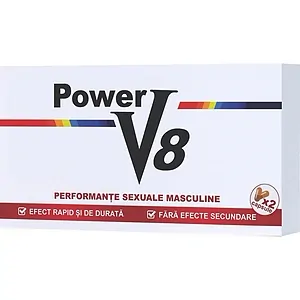 Pastile Pentru Erectie Si Potenta Power V8 2cps pe SexLab
