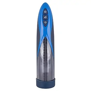 Pompa Penis Rechargeable Waterproof Albastru pe SexLab