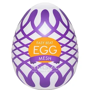 Tenga Egg Wonder Mesh Alb pe SexLab