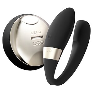Vibrator Cuplu Tiani 2 Design Edition Negru pe SexLab