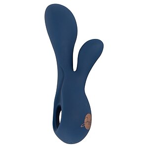 Vibrator Julie Mini Rabbit Albastru pe SexLab
