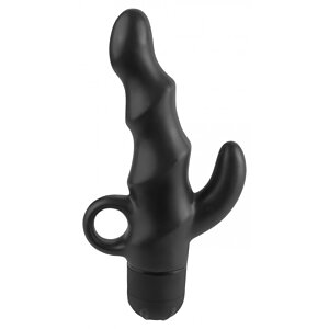 Vibrator Prostata Spiral Negru pe SexLab