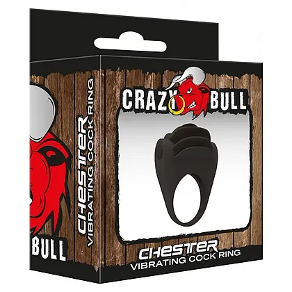 Inel Penis Crazy Bull Chester Negru