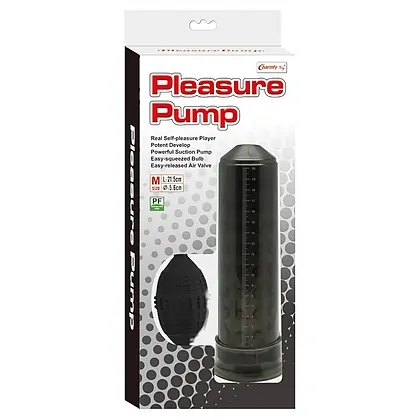 Pompa Penis Charmly Pleasure Pump Smoke Negru