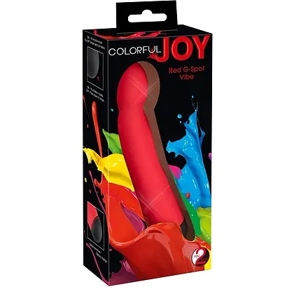 Vibrator Colorful Joy Punctul G Rosu