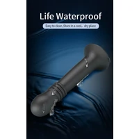Pretty Love Stellan Vibrator 4 împingeri 4 Rotații Negru