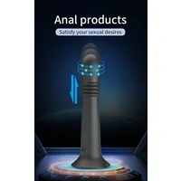 Pretty Love Stellan Vibrator 4 împingeri 4 Rotații Negru