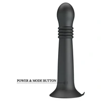 Pretty Love Stellan Vibrator 4 împingeri 4 Rotații Negru