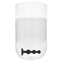 Anal Plug Beaded Diamond Negru