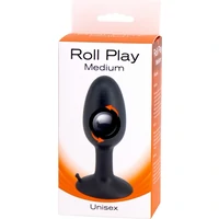 Anal Plug Creations Roll Play Medium Negru