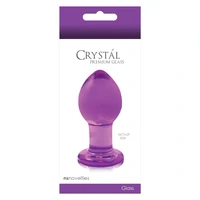 Anal Plug Crystal Premium Glass Mov