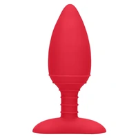 Anal Plug Glow Heating Anal Roșu
