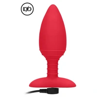 Anal Plug Glow Heating Anal Roșu