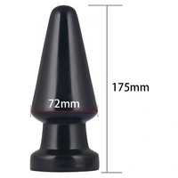 Anal Plug King Sized Shocker Negru