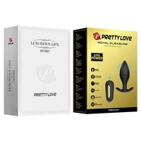 Anal Plug Pretty Love Royal Pleasure Regina Negru