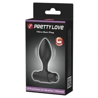 Anal Plug Pretty Love Vibra Negru