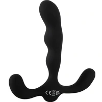 ANOS 3 Motoare – Plug Prostată Vibrator Anal Reîncărcabil Negru
