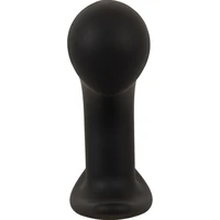 ANOS Big Head — Plug Prostatic cu Cap Mare, 10 Moduri Negru