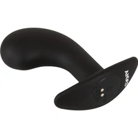 ANOS Big Head — Plug Prostatic cu Cap Mare, 10 Moduri Negru