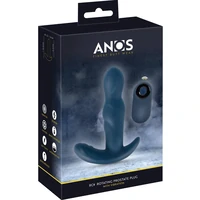 ANOS RC – Plug Prostatic Rotativ, 10 Moduri, Reîncărcabil Albastru