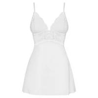 Babydoll Alb Obsessive 810-BAB L-XL