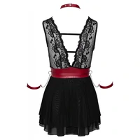 Babydoll Cottelli Collection Anya Negru S