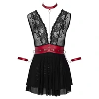 Babydoll Cottelli Collection Anya Negru S