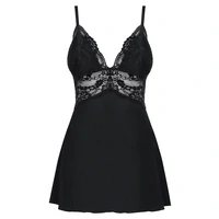 Babydoll Obsessive 810-BAB-1 Negru S-M