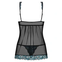 Babydoll Obsessive Chemise Negru L-XL