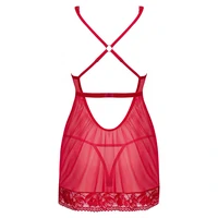 Babydoll Obsessive Lacelove Roșu XS-S