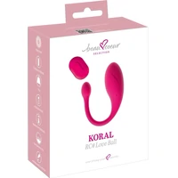Beau Coeur KORAL RC Love Ball 10 Moduri, Reîncărcabil Roz