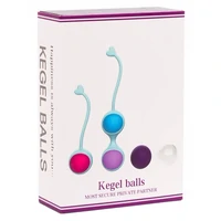 Beautiful Kegel Set: 5 Bile Vaginale Progresive, Discrete Multicolor