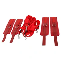 Bed Restraint Set Bad Kitty Roșu