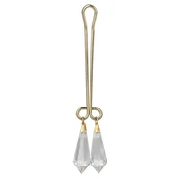 Bijuterie Clitoridiană Cleopatra Crystal Alb