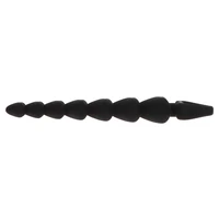 Bile Anale ToyJoy Heart Beads Negru