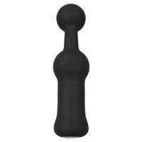 Black Velvets Prostate Vibrator — 10 Funcții, Reîncărcabil Negru