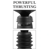 Body Dock Thruster Fetish Fantasy 7 viteze reîncărcabil Negru