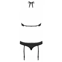 Body Obsessive 830-TEG Negru S-M