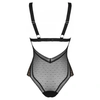 Body Obsessive Estiqua Negru XS-S