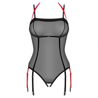 Body Obsessive Glandez Decupat Negru M-L