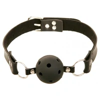 Căluș Sexual Breathable Ball Negru