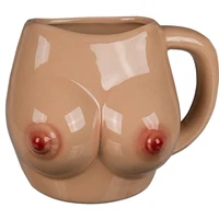 Cana Ceramică Ootb cu Design Discret și Jucăuș