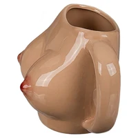 Cana Ceramică Ootb cu Design Discret și Jucăuș
