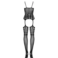 Catsuit Obsessive G310 Negru XL-2XL