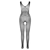 Catsuit Passion BS098 Negru S-L