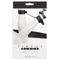 Cătușe Sinful Ankle Negru