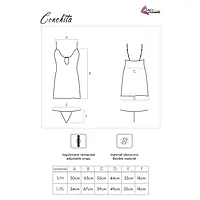Chemise LivCo Conchita Negru S-M